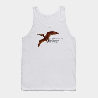 Realistic drawing of the Pteranodon Tank Top